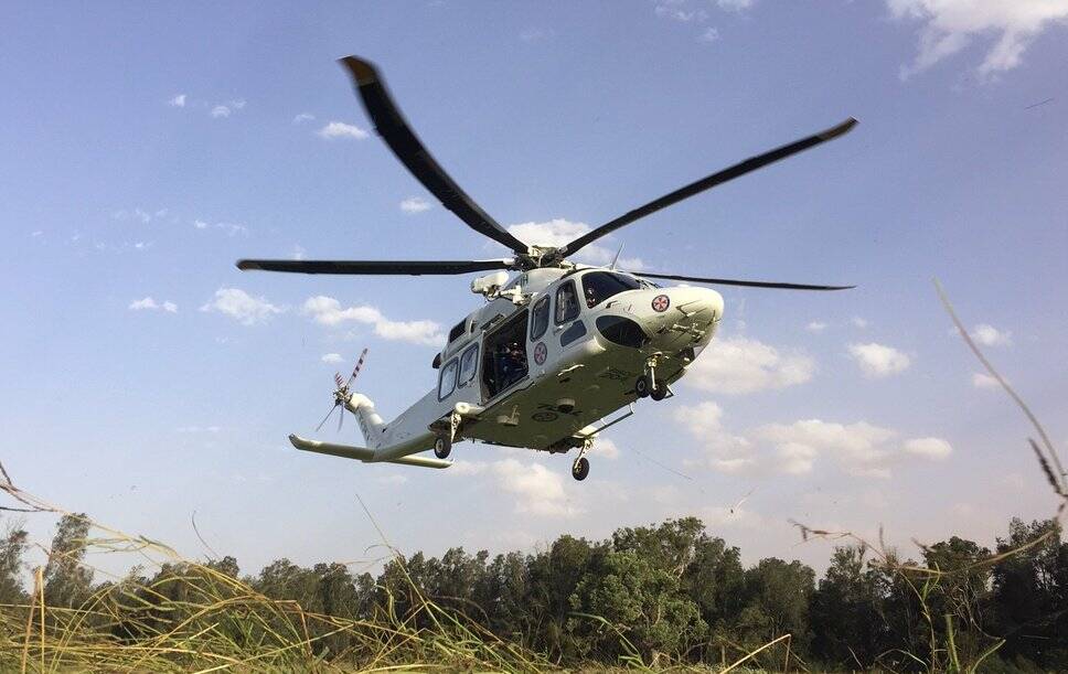 One of the Toll Ambulance Rescue helicopters: Picture: Toll Ambulance Rescue 