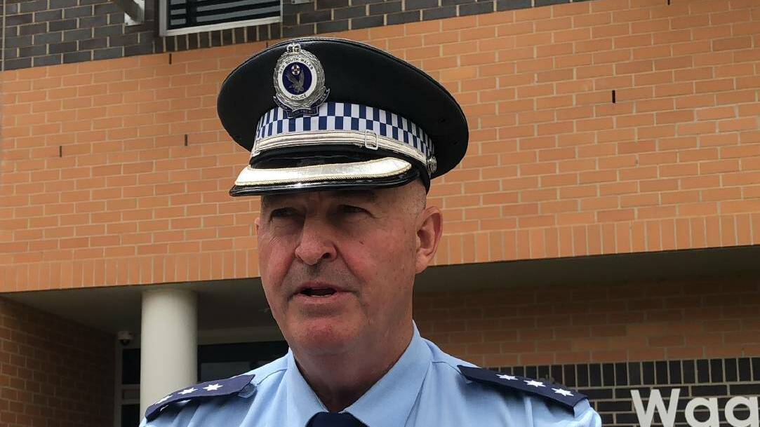 Riverina District Police Inspector Peter McLay