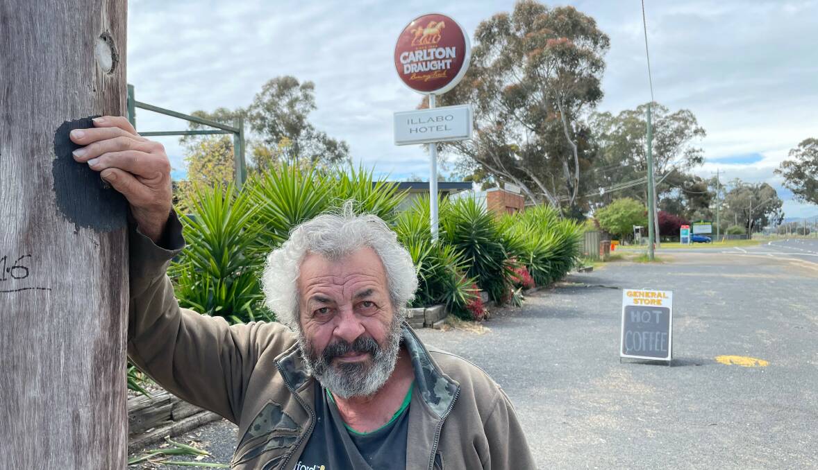 RESOLUTE: Illabo Hotel owner Tony Espinosa is temporarily closing his pub rather than turn away unvaccinated people. Picture: Rex Martinich