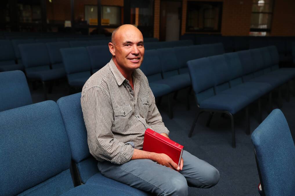 Wagga Baptist Church senior pastor David Strong, who says church services will still be different as the NSW government eases pandemic rules for places of worship.