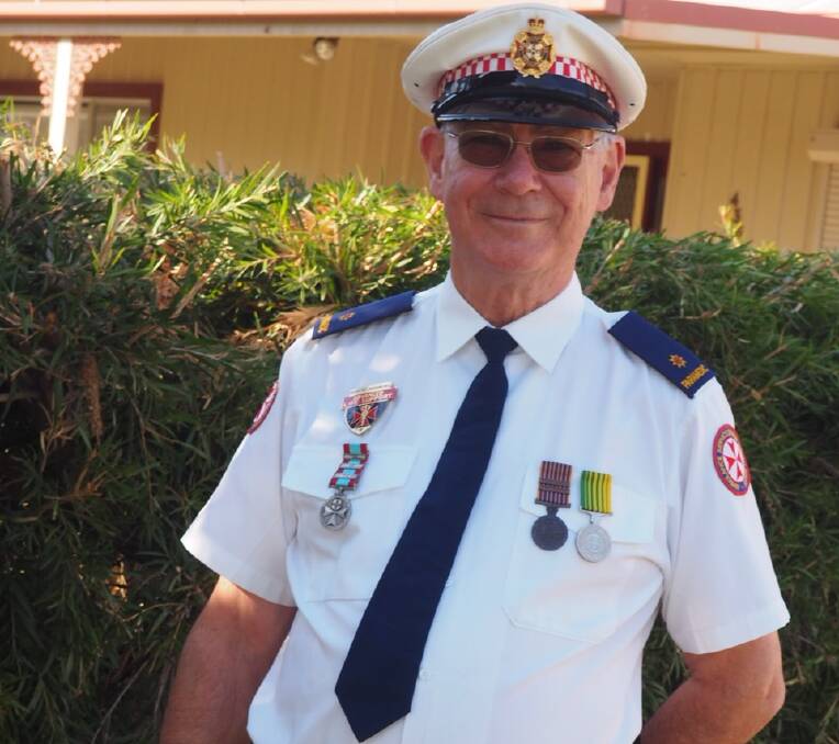 Advanced life support paramedic station officer Robert Marmont, who has retired after spending 50 years helping people and saving lives around Hay. Picture: contributed.