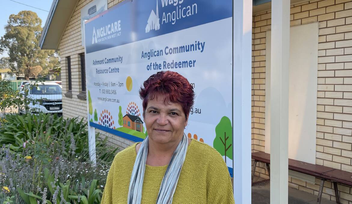 Wagga Anglicare emergency relief coordinator Tracey Hancock, who said there had been a "heart-wrenching" increase in people seeking help at the Ashmont Community Resource Centre as affordable rentals became more rare. Picture: Rex Martinich