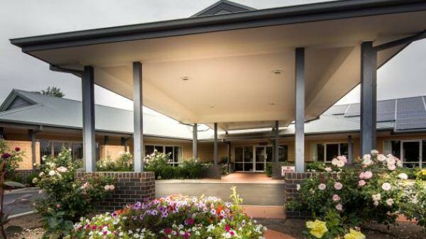 The Tumut Bupa aged care home, which was evacuated on Friday due to the risk of bushfire. Picture: myagedcare.gov