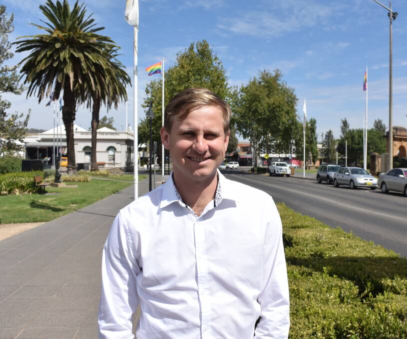 Wagga City Council manager of city strategy Tristan Kell, who says the city needs to be flexible with two-storey housing approvals to keep up polulation growth. 