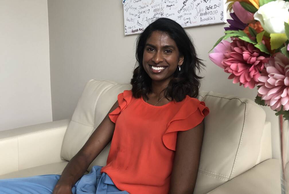 SPARED: Former Miss Wagga Stina Constantine, who will be granted the right to stay in Australia after an intervention by the Immigration Minister.