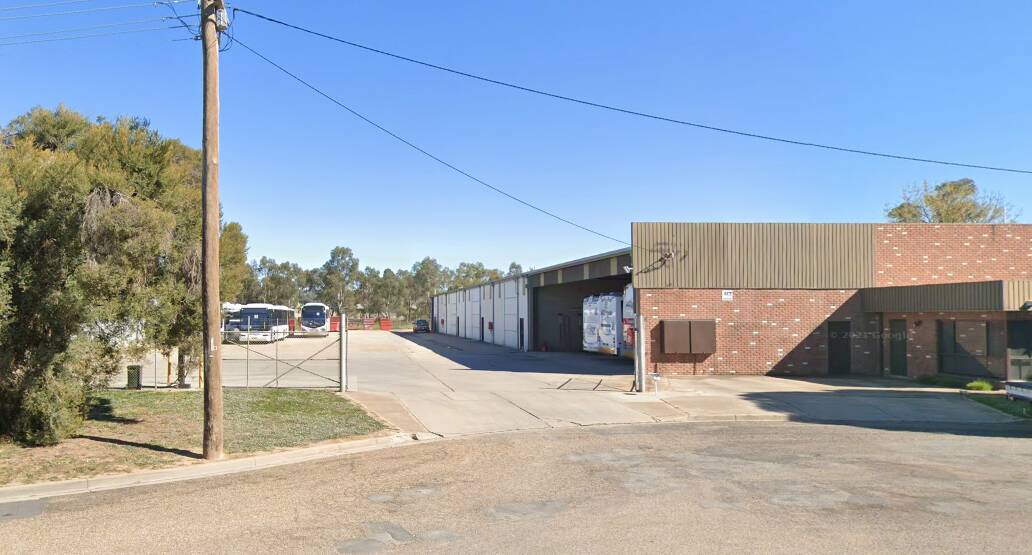 A Wagga bus depot that was targeted by Dubbo car thief Thomas Cohen. Picture: Google Maps
