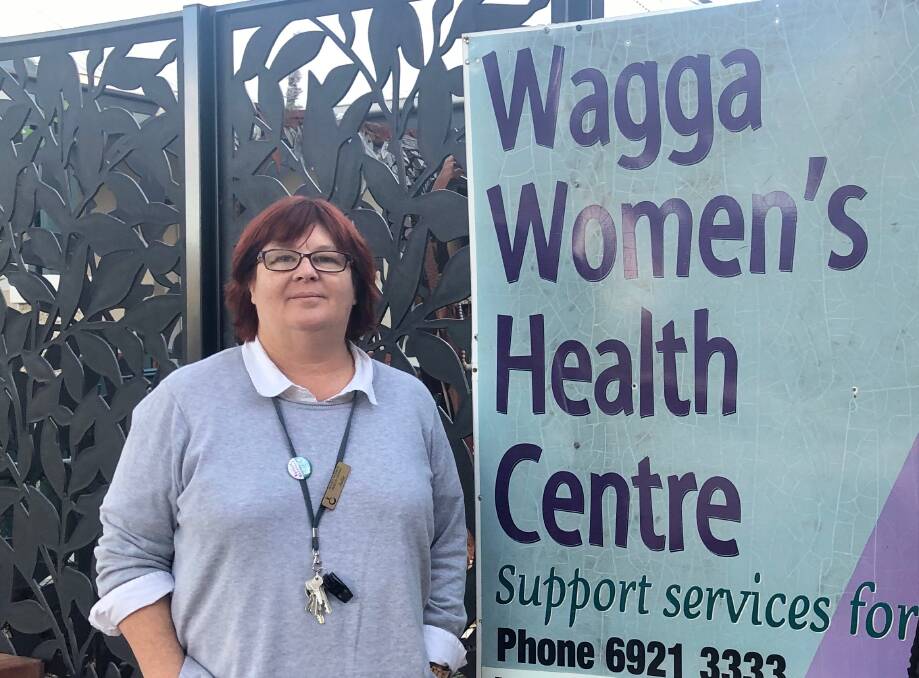 Wagga Women's Health Centre crisis and support worker Julie Mecham, who says she is concerned at reports of increased domestic violence referrals in Wagga during the coronavirus lockdown.