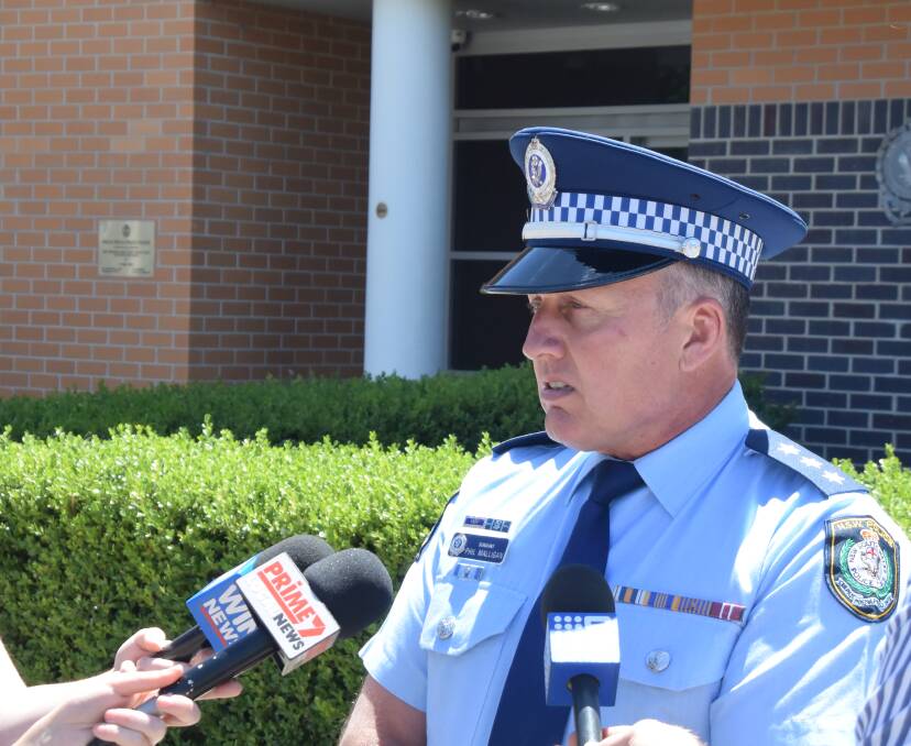 Detective Acting Inspector Phil Malligan describes an "extremely concerning" number of family violence over the weekend in the Riverina Police District.