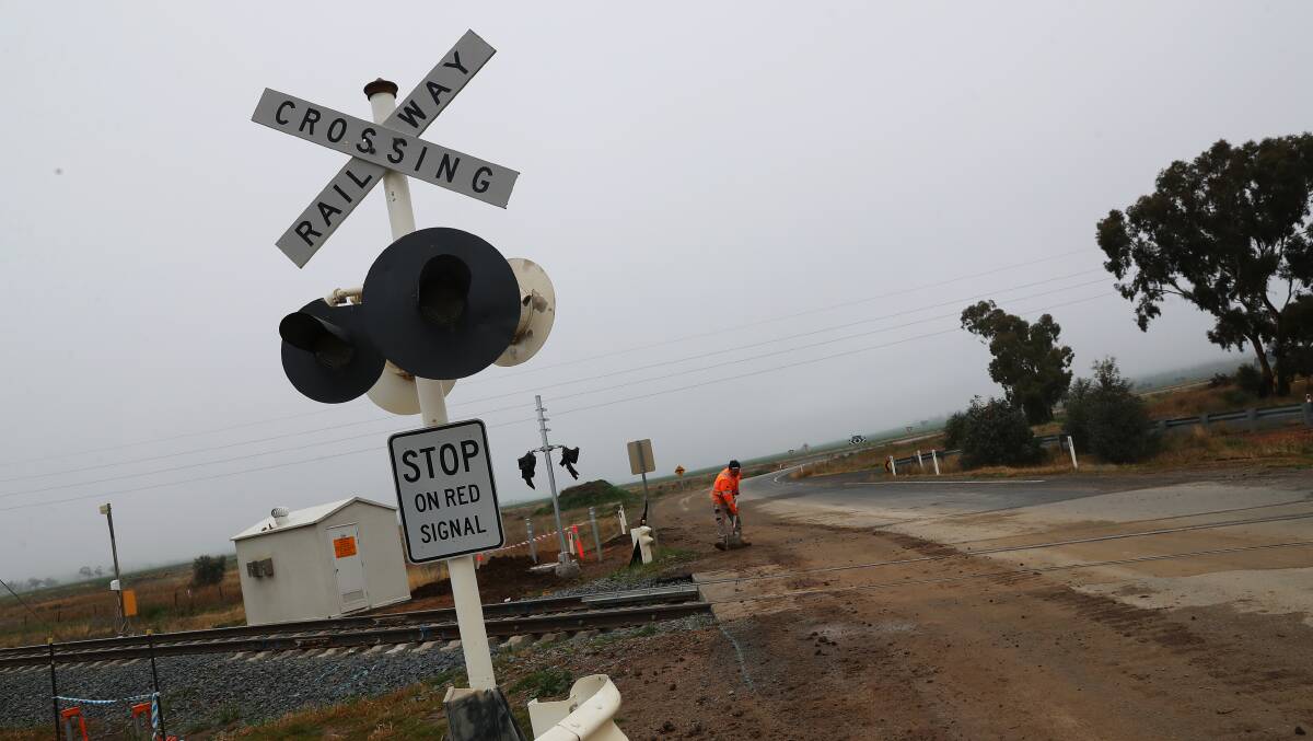 The survey works in late June to replace lights and install boom gates at Harefield Road level crossing between Wagga and Junee.