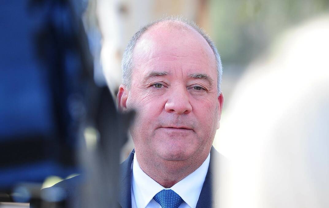 CONFESSION: Former Wagga MP Daryl Maguire, pictured in 2017, admitted yesterday that he had used his office for personal gain between 2012 and 2018.