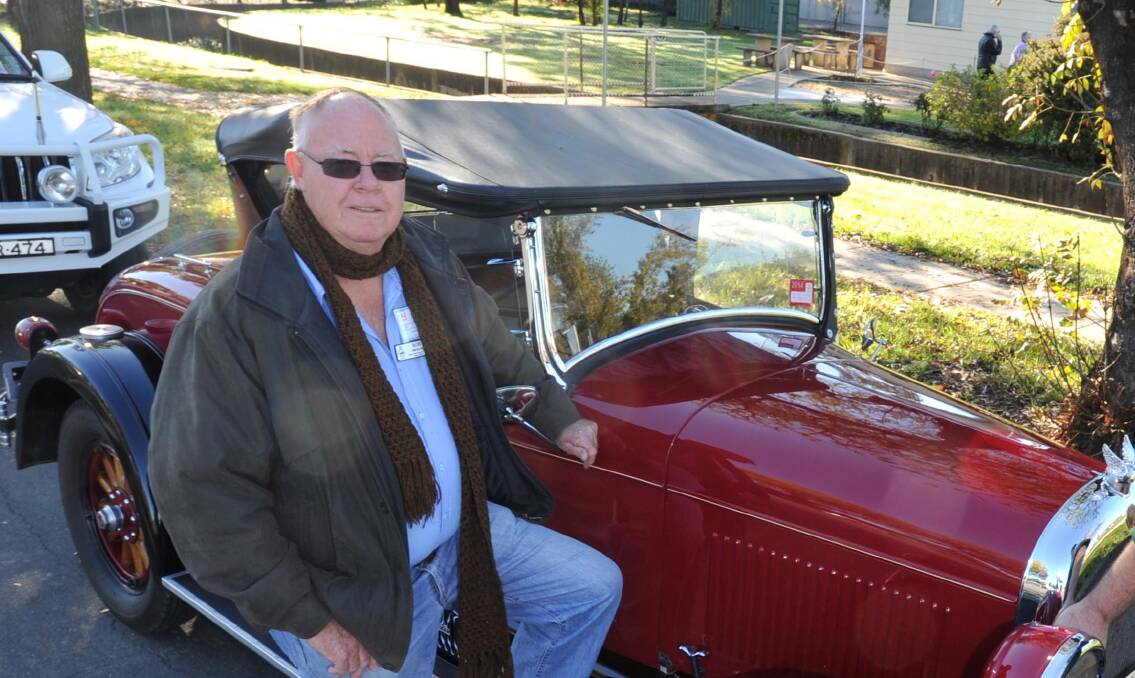 Wagga Veteran and Vintage Motor Club former vice president Bob Maslin, who has disputed claims that the community has 'under-utilised' a Morgan Street block of land.