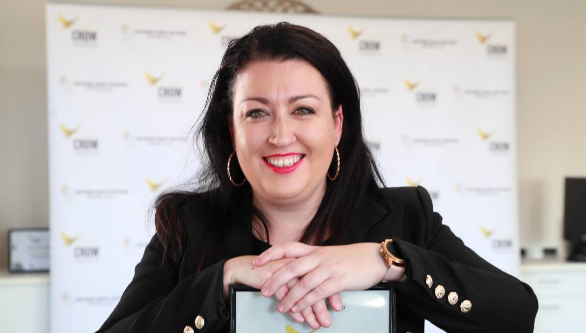 HOPEFUL: Wagga Business Chamber business manager Serena Hardwick, who says the city's economy remained fundamentally strong despite a rise in jobless numbers.
