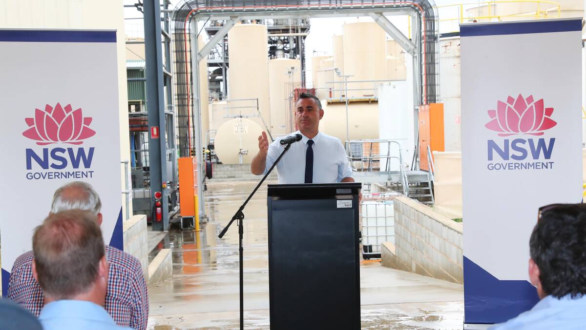 INDUSTRY: NSW Deputy Premier John Barilaro announces a new special activation precinct to encourage business growth at Bomen in addition to a new freight hub, which secured $29 million in government funding this week.