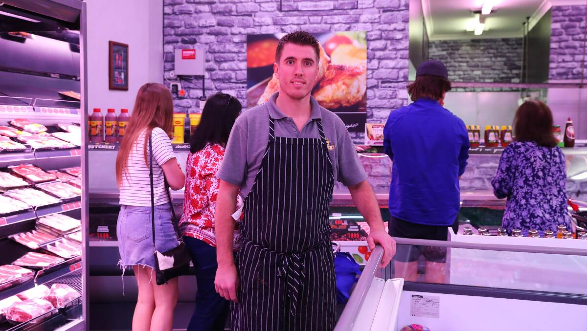 MEAT DEMAND: South Wagga Butchery owner Liam Hanigan has seen multiple weeks' worth of business in just a few days. Picture: Emma Hillier