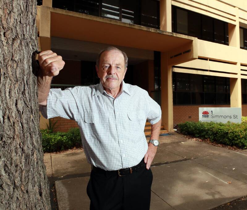 RESPONSE: Riverina Conservatorium of Music chairman Andrew Wallace, pictured at the institution's future home in Wagga in February, has emailed supporters over ICAC.