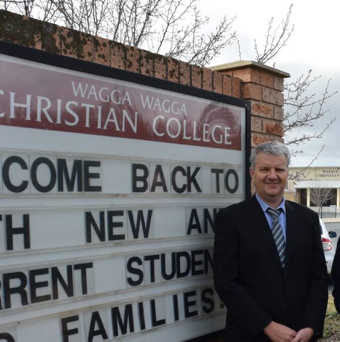 Wagga Christian College principal Phillip Wilson 