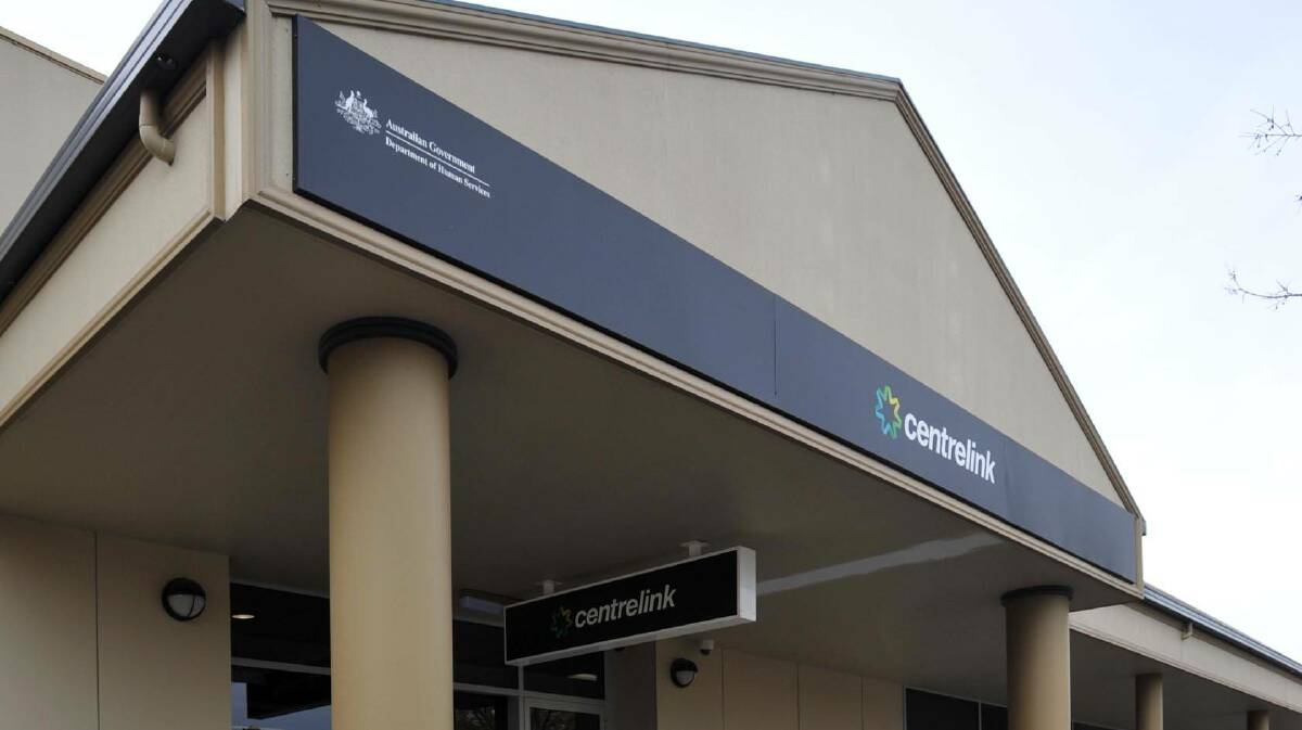 The Centrelink office in Wagga, where people on unemployment payments will receive $50 less per week after January 1 as the coronavirus supplement is reduced.