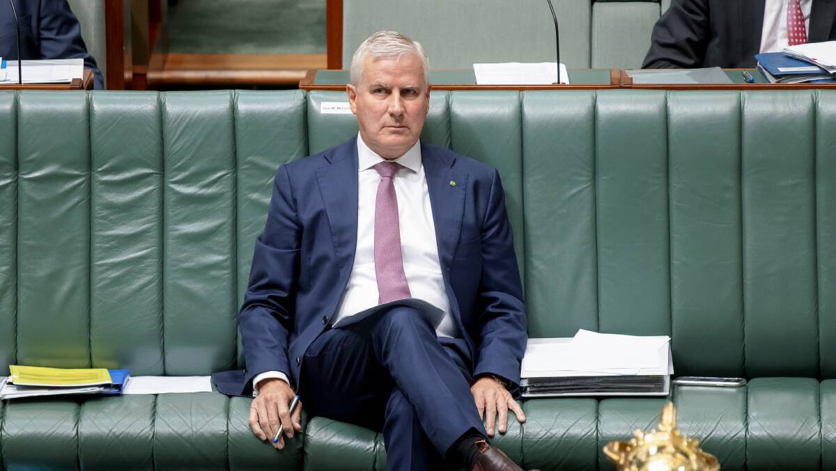 CLIMATE PLAN: Riverina MP Michael McCormack, who says a type of greenhouse gas emissions from agriculture will be excluded from a the net zero 2050 plan.