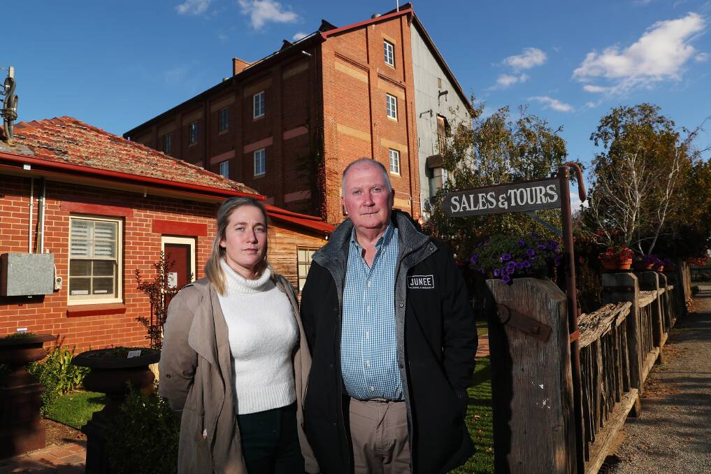 Junee Licorice and Chocolate Factory's Rhiannon and Neil Druce had been worried about an Australia Post food ban's impact on a significant part of their business. Picture: Emma Hillier