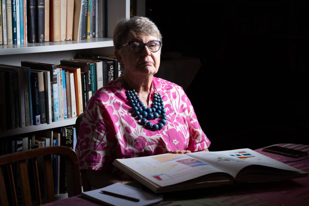 No accident: Emeritus Professor Lyndall Ryan, who leads research into Colonial Frontier Massacres in Australia between 1788-1930 at the University of Newcastle. 