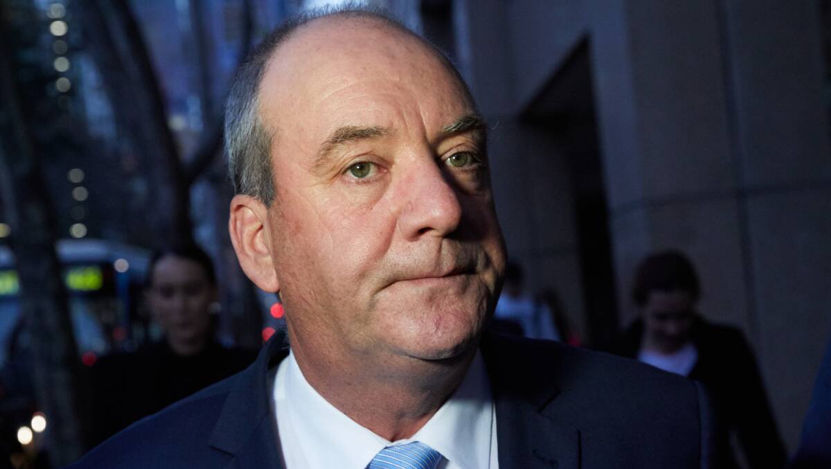 Wagga MP Daryl Maguire is seen leaving the NSW Independent Commission Against Corruption (ICAC) in Sydney on July 13. Picture: AAP/Erik Anderson