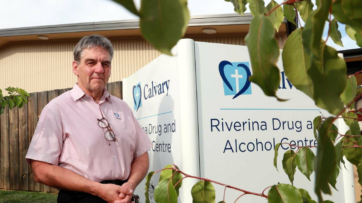 CHANGES: Calvary Riverina Drug and Alcohol Centre manager Brendan McCorry said Wagga has seen a change in the drugs people seek treatment for.