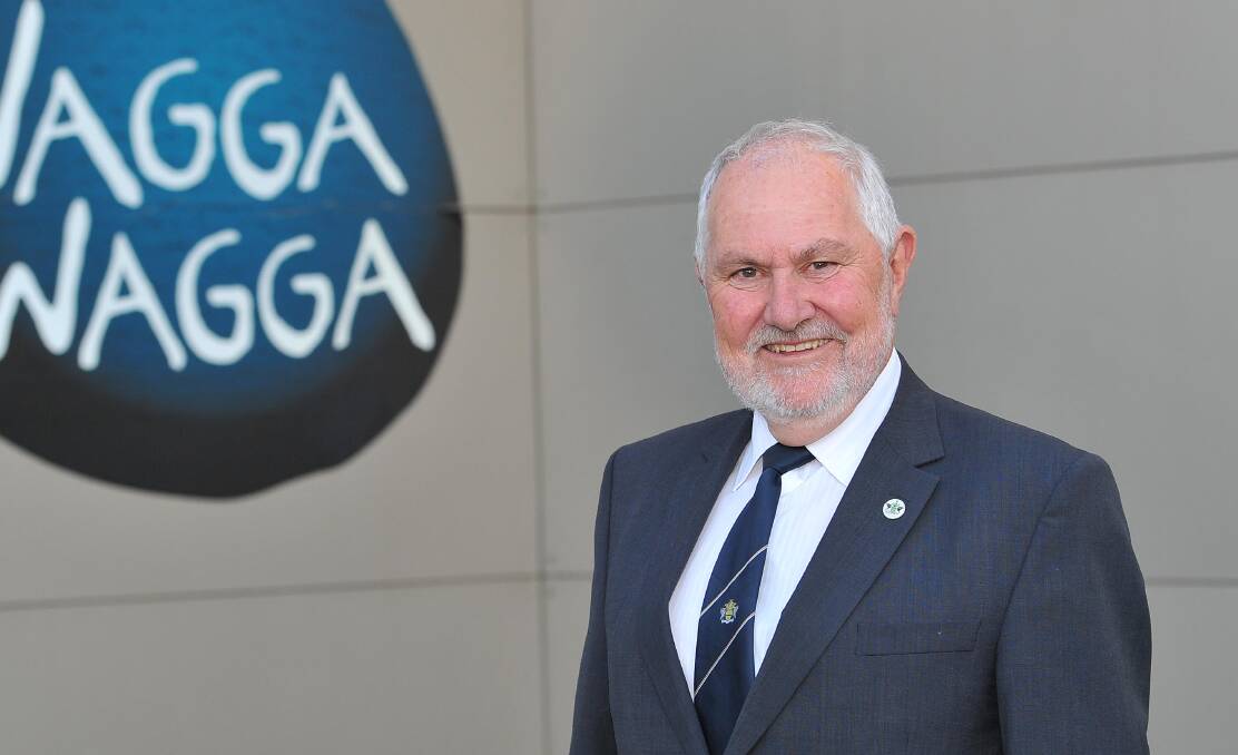 SURPLUS: Cr Rod Kendall, who hoped Wagga City would tackle infrastructure
