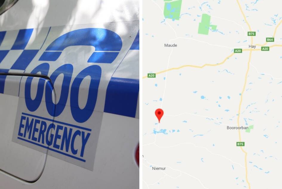 Man killed after ute crashes in Riverina’s west