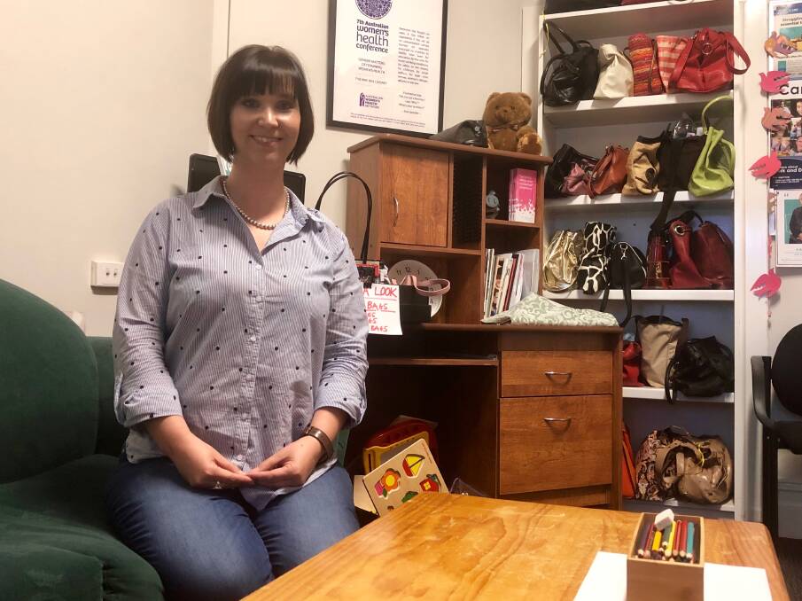 HELPING HAND: Emma Creasy, economic wellbeing worker at Wagga Women's Health Centre, encourage women considering financial loans to seek help beforehand.