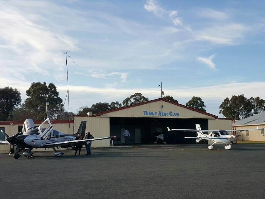 READY TO SOAR: The Tumut Aero Club is one of two clubs in the Riverina hosting events. Picture: Tumut Aero Club
