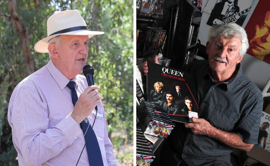Greg Conkey, Wagga City Mayor, and Don Tuckwell, Wagga Country Music Club president, says the Murrumbidgee Music Muster cancellation is disappointing.