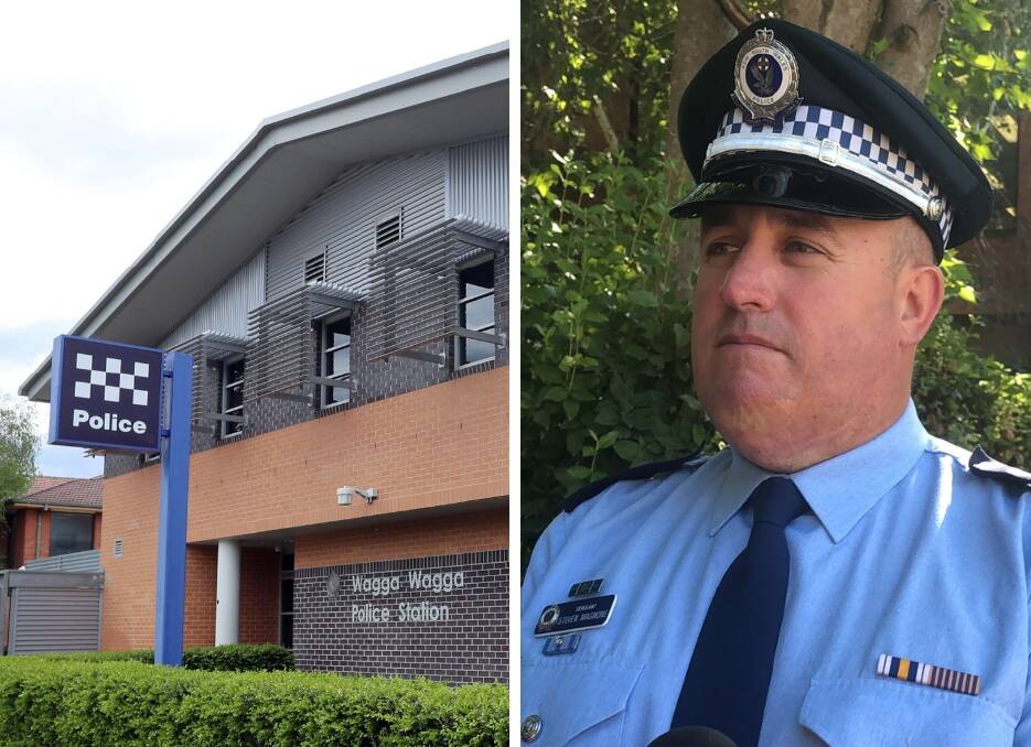 MAINTAINING ORDER: Wagga Police Acting Inspector Steven Magnone says police will continue to conduct the operation for as long as they need.