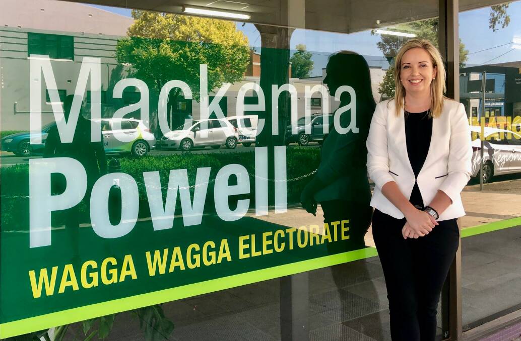 Nationals candidate for Wagga Mackenna Powell. Picture: Toby Vue