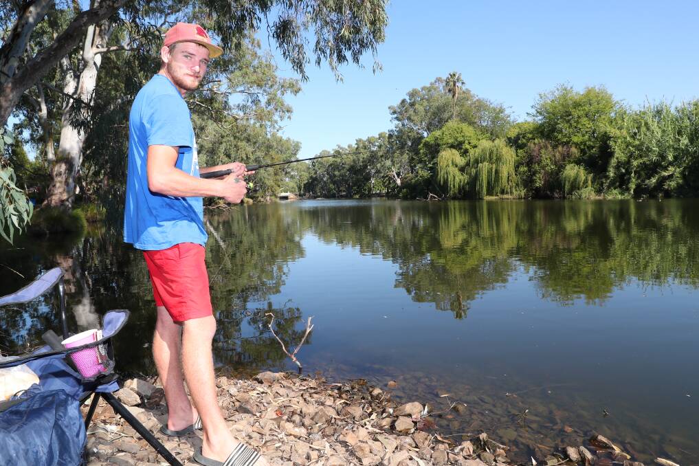 Colin Smillie from Wagga at this year's Fisherama in March.