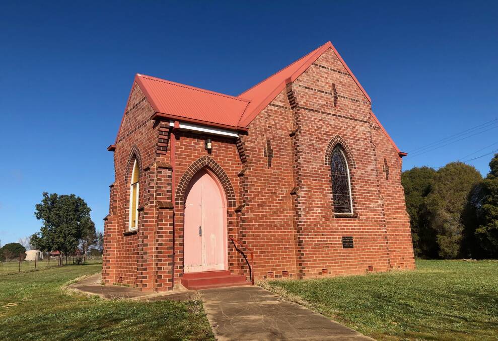 ICON: Presbyterian Church in Yerong Creek is for sale after attempts to stop dwindling congregation numbers failed. Picture: Toby Vue