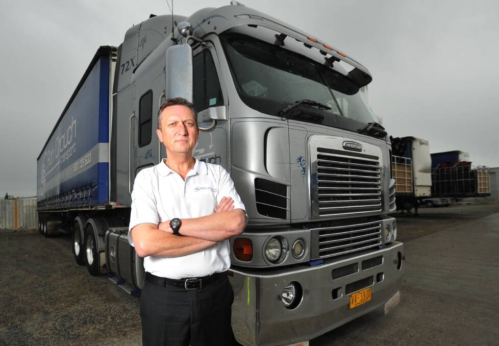 HELP NEEDED: Geoff Crouch, Director of Ron Crouch Transport, says the ageing workforce in the freight and transport industry is a concern for both industry and government.