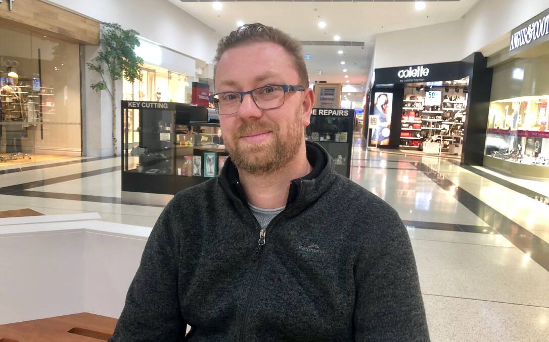 SUPPORT: Joshua Turner, 41, said it was right of Mr Maguire to not step down as the member for Wagga.