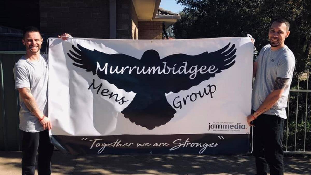 MEN'S HEALTH: Murrumbidgee Men's Group founders Rhys Cummins and Jesse Warran-Rigby gear up for Mental Health Month. Picture: Supplied