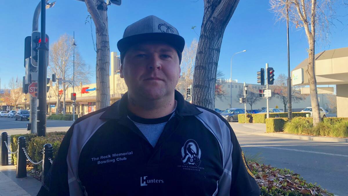 LEADER NEEDED: Cory Selby, 29, said Wagga needs a leader to represent the region.