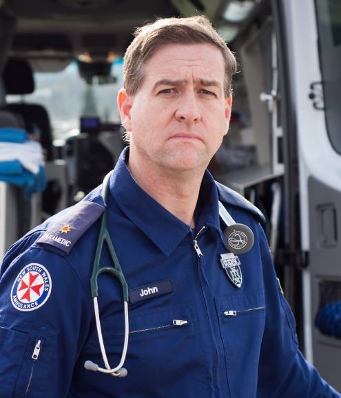 Tumut paramedic John Larter.