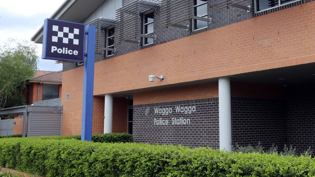 Wagga Police Station.