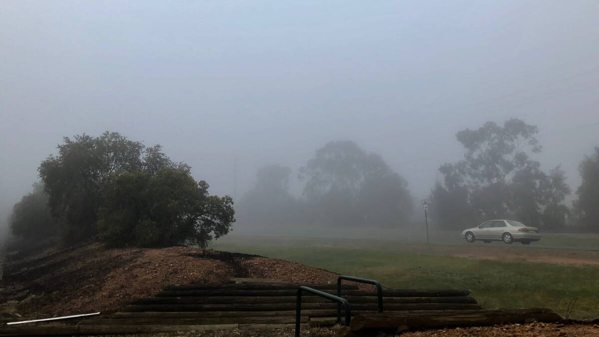 BE CAUTIOUS: Wagga Police advises motorists to allocate extra time and slow down in foggy conditions. Picture: Toby Vue