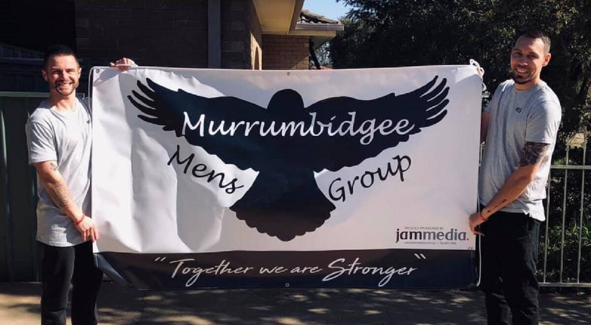 MEN'S HEALTH: Murrumbidgee Men's Group founders Rhys Cummins and Jesse Warran-Rigby. Picture: Supplied