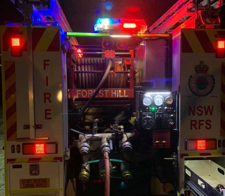Forest Hill RFB at the latest car fire in Gregadoo. Picture: Forest Hill RFB.