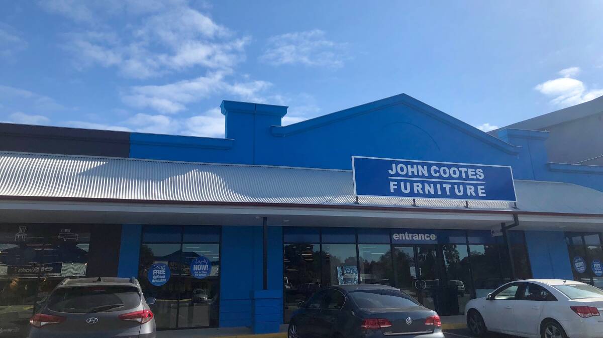 CLOSING DOWN: The John Cootes Furniture is one of 12 stores that will close down in NSW and the ACT. Picture: Toby Vue