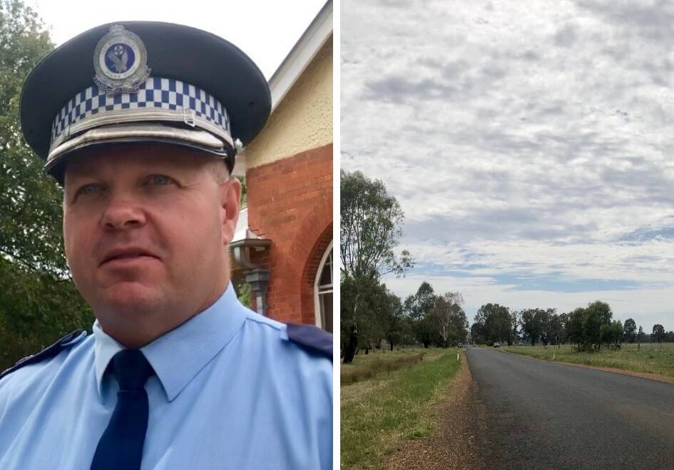 Riverina Police District's Superintendent Bob Noble says investigations so far include whether it was a hit and run on River Road (pictured), about 40km east of Wagga. Pictures: Toby Vue