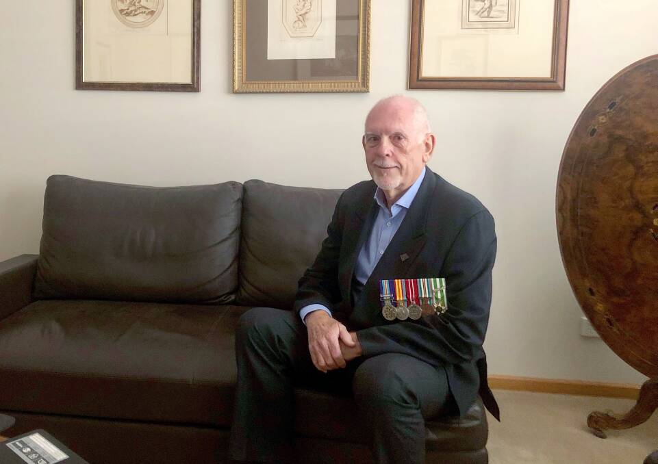 REMEMBRANCE: Vietnam War veteran Des Carmody, of Wagga, said the Binh Ba battle was one of Australia's major victories. Picture: Toby Vue