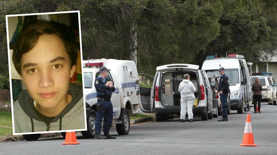 Bryce Cliff was found guilty of murdering Kooringal High School student James Cleghorn, inset, during the Wagga Supreme Court trial on Monday.  