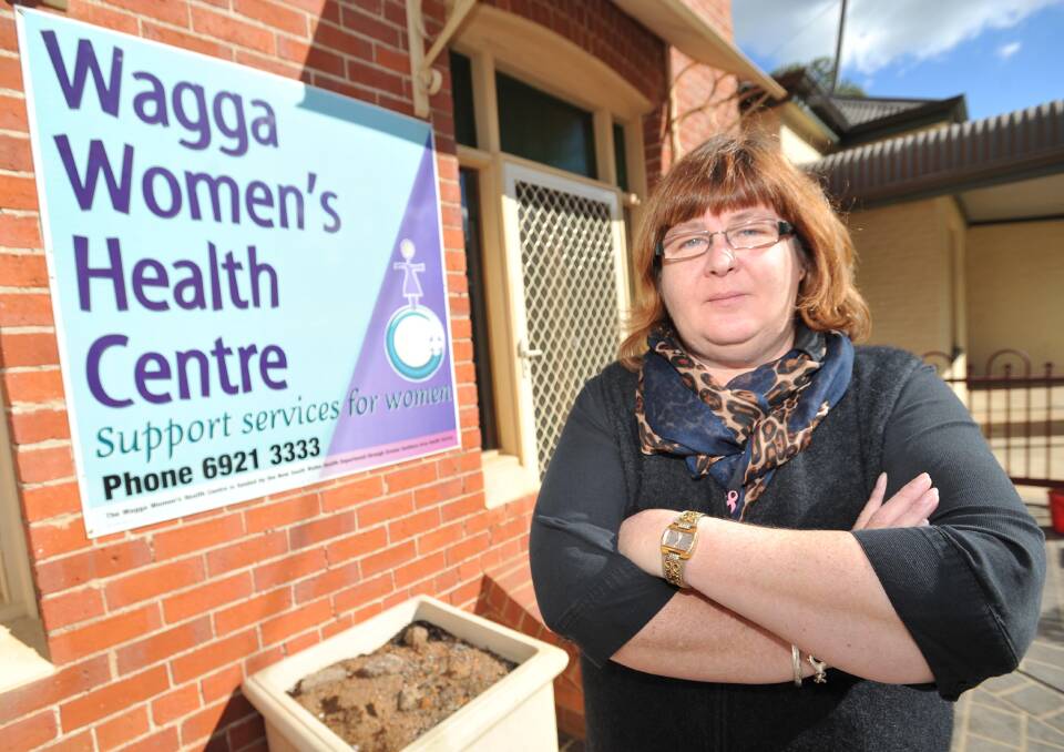 Wagga Women’s Health Centre crisis and support worker Julie Mecham. 