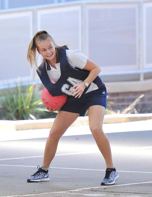 Coolamon Central School getting involved in community fitness scheme. 
Brydie Keen